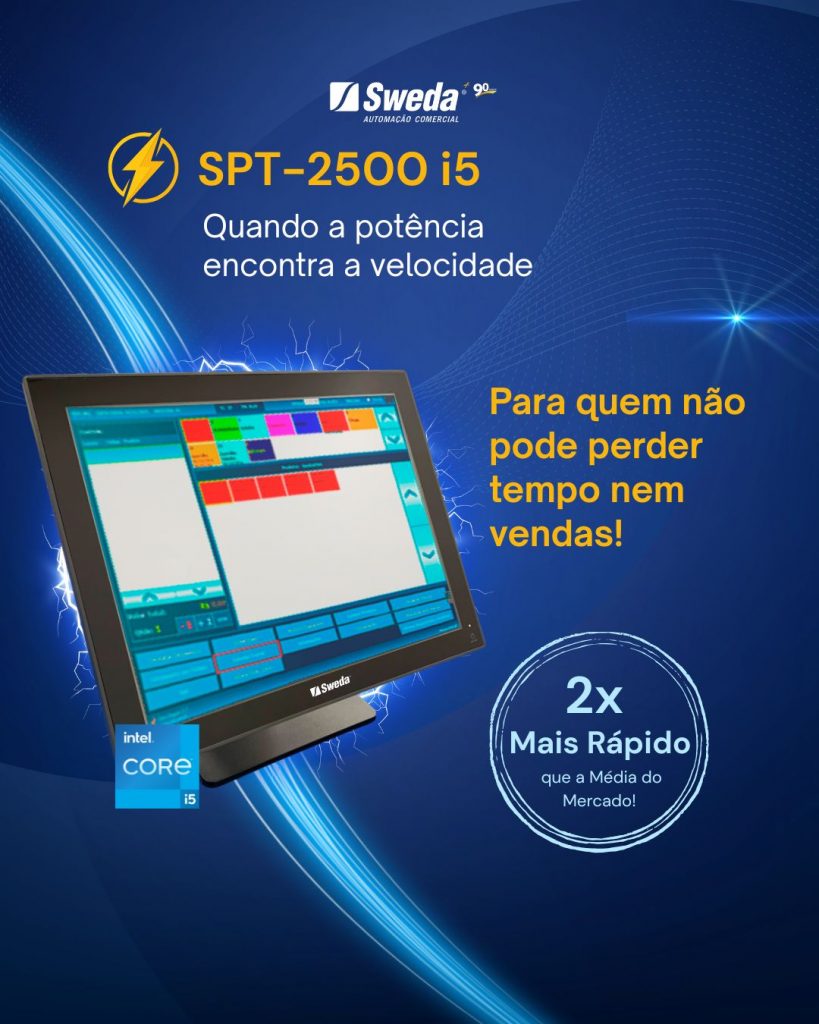 Terminal multifuncional ECD 90 Sweda para farmácias