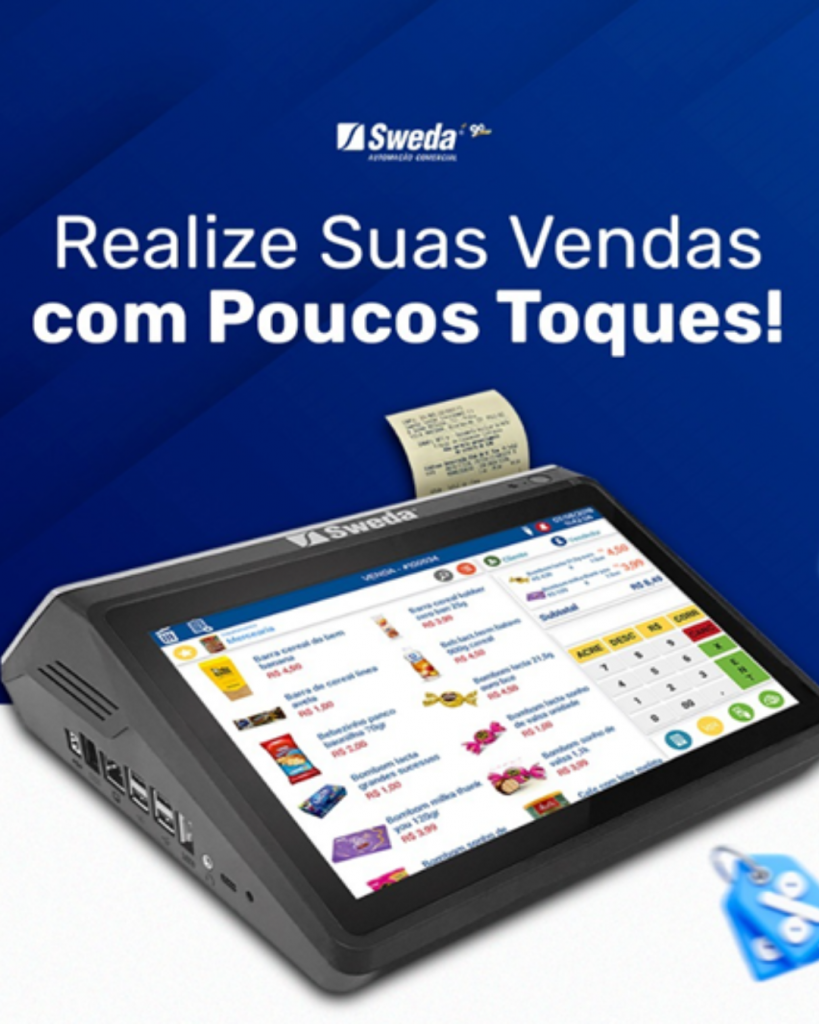Caixa registradora Sweda