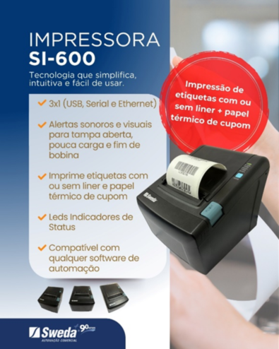 Tecnologia da impressora SI-600