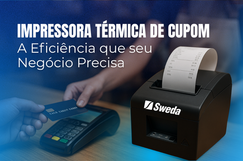 IMPRESSORA TÉRMICA DE CUPOM SWEDA