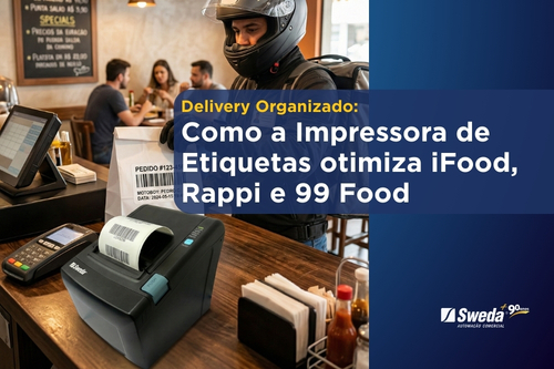 IMPRESSORA DE ETIQUETAS PARA DELIVERY