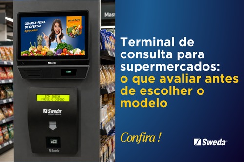 Terminal de consulta para supermercados