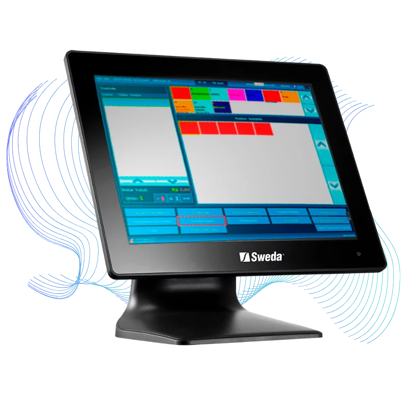Automação Comercial Sweda: PDV Touch Screen Sweda rapidez e praticidade no ponto de venda.